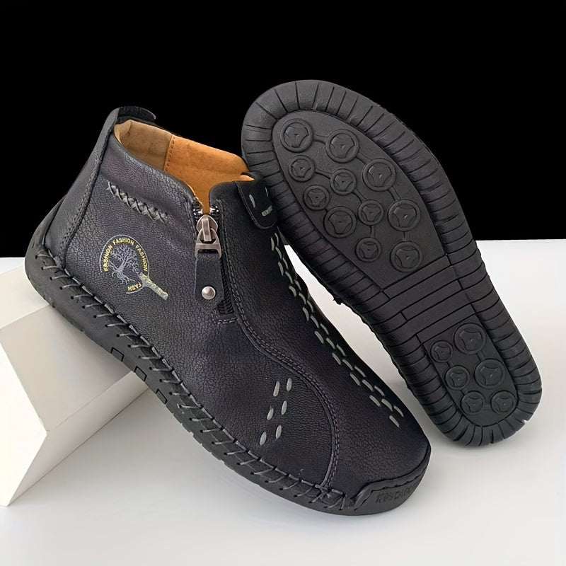 EMMA - Comfortable and Non-Slip Leather Ankle Boots for Women