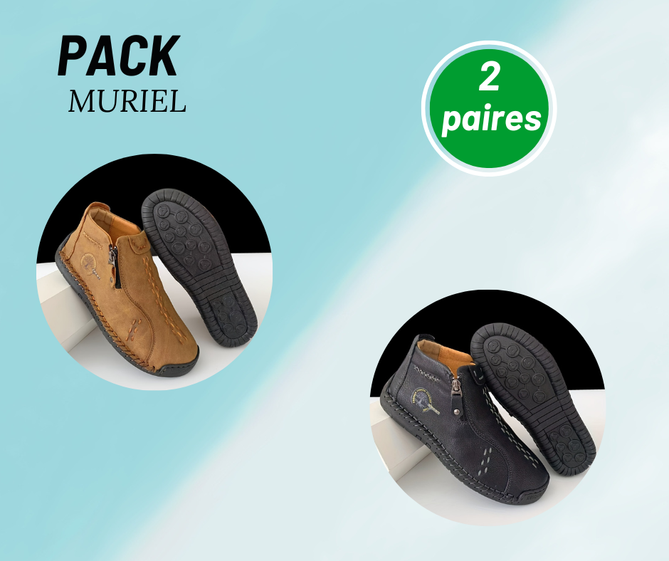 EMMA - Comfortable and Non-Slip Leather Ankle Boots for Women